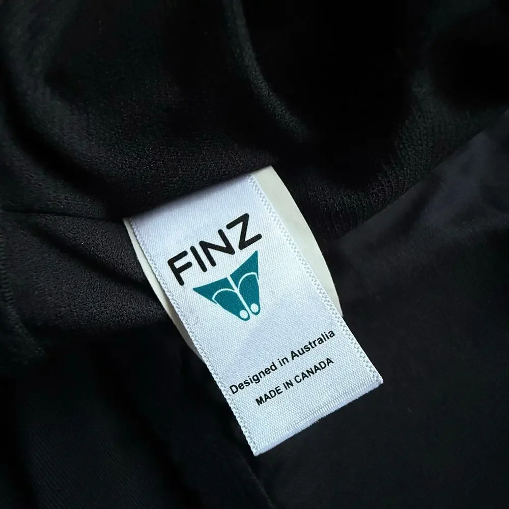 Finz Girls Black Rackerback Surf Swim Tank Size 14 NWT Beach Pool Surfing Vacay